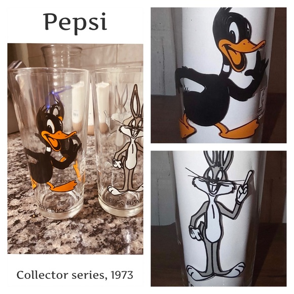 1973 Pepsi Collector Series - Donald Duck, and Donald Duck, and Buzz Bunny - Picture 1 of 4
